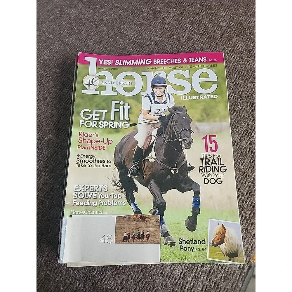horse illustrated magazine 2016 Year Every Month Address Removed